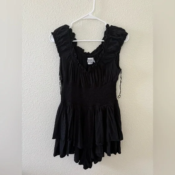 Princess Polly The Love Galore Romper Black Size 10 - Picture 4 of 7